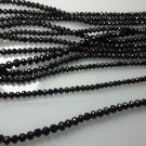 30Ct AAA 100%Natural Black Diamond Faceted Beads Size 3MM To 4MM