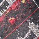 Christian Dior Cravates scenic silk necktie