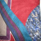 Oscar de la Renta polyester abstract necktie