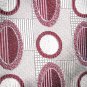 Surrey burgundy on silver gray polyester dress necktie