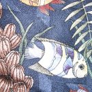 Tango by Max Raab silk tie tropical fish pattern