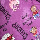Pantry Squares purple Shoney's 100% Silk necktie