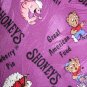 Pantry Squares purple Shoney's 100% Silk necktie
