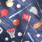 Van Heusen 100% Silk Sports Insignias boy's necktie