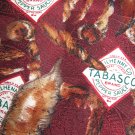 Tobasco Pepper Sauce 100% silk necktie