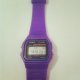 Retro Classic F-91W Style Mauve Purple New