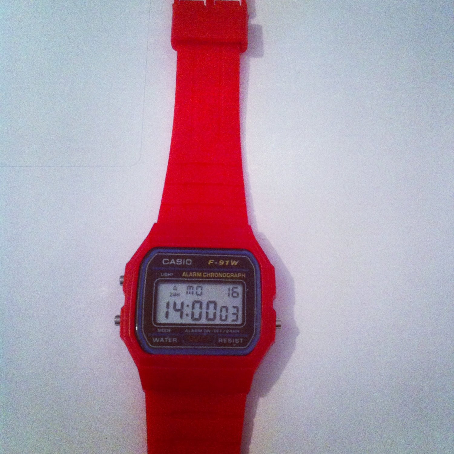 Retro Classic F 91W Style Red New