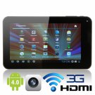 88009628 7" Capacitive Touch Screen Android 4.0 4GB Tablet PC