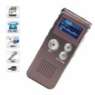 BD010231 4GB Digital Voice Recorder with USB/Sound Control/MP3/Tel