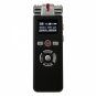 88013181 4GB Rectangle Digital Voice Recorder T-80 Black