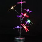 13008712 Colorful LED Light Dragonflies Nightlight Lamp