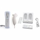 BD000310 2 x Battery & Dual Charger Station Dock + Remote and Nunchuk