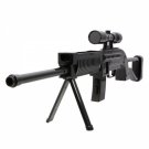 84004869 Plastic Blaster Gun for Nintendo Wii Black