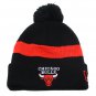 Bboy CHICAGO BULL Hip-Hop Bobble Beanie Hats Men Women Ski Knit Wool Caps Kpop