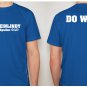 Mens MEDIUM - Phi Delta 'DO WORK' - Royal Blue