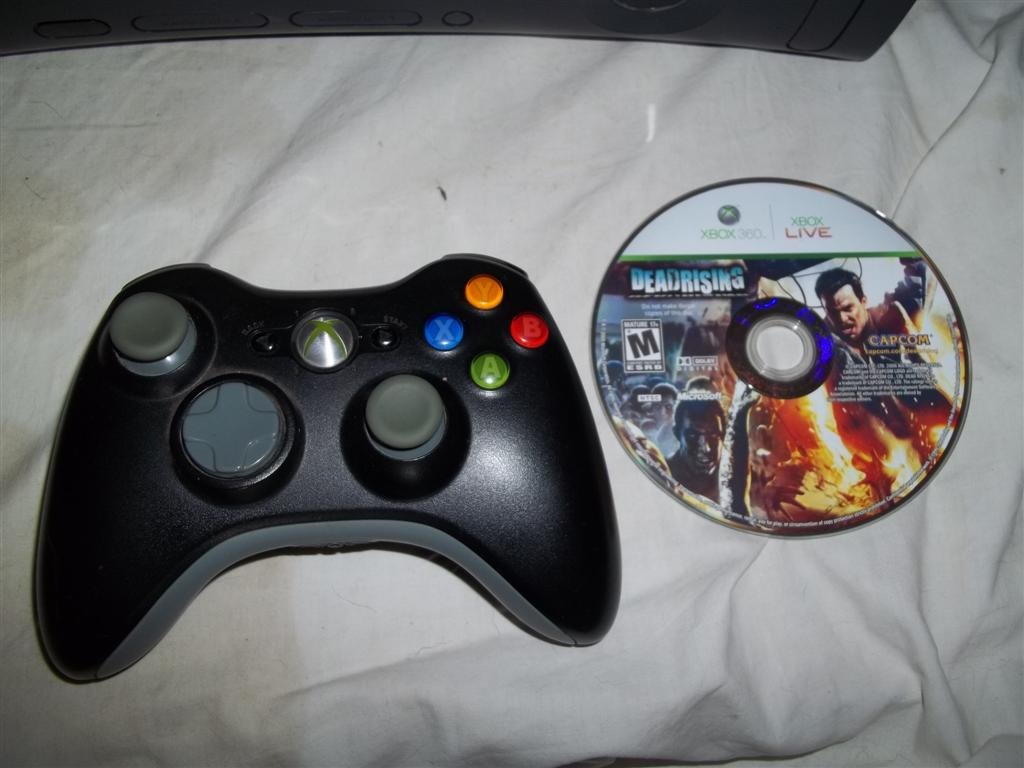 Xbox 360 Elite 512mb Jasper System 5 Game LOT Deadrising HDMI 150W