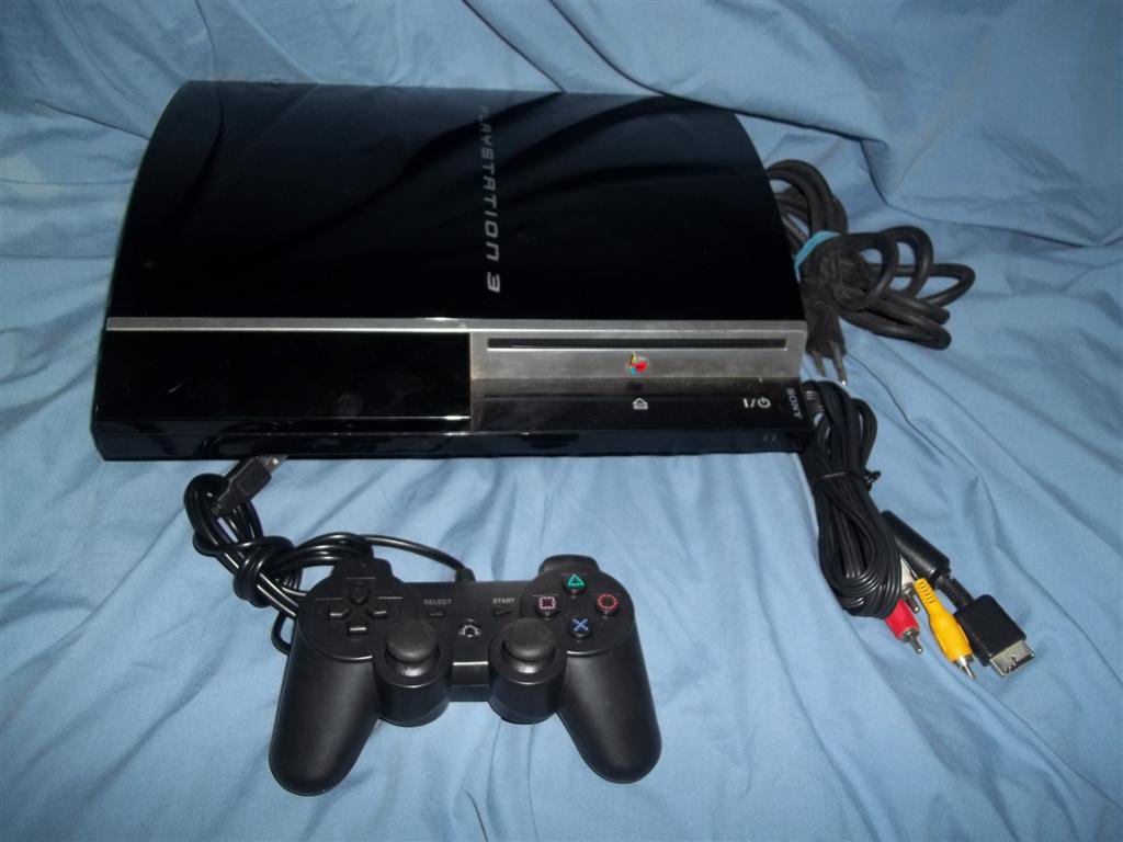 Sony Playstation 3 PS3 250 GB Console Black 2usb 250gb