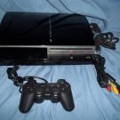 Sony Playstation 3 PS3 500 GB Console Black 4 usb Backward Compatible 500gb