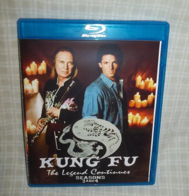 Kung Fu The Legend Continues 1993 Seasons 3 4 Restored Custom made BluRay DVD Collection