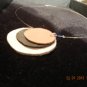 Circle leather necklace