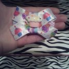 Cupcake birthday bow