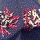 Matching black and pink korker bows
