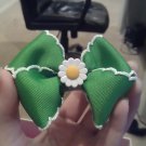 Sunflower green bow