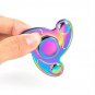 Rainbow Colorful EDC Hand Spinner Tri Fidget Focus Desk Toys Anti Stress Gyro