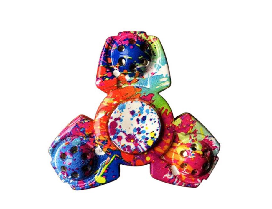 Tri Fidget Hand Spinner Triangle Finger Toy EDC Focus ADHD Autism Stress Relief