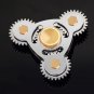 Hand Spinner Four Gear Teeth Fidget Spinner Linkage Metal EDC Torqbar Toy Adult