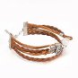 2017 New Fashion 18K Gold Plated Crystal Amazing Women's Adjustable Bracelet