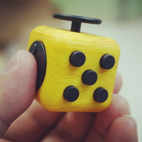 Fidget Cube Anxiety Stress Relief Focus Gift Adults Kids Attention Training toy
