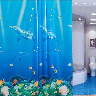 Plastic Shower Curtain White Extra Wide Extra Long Standard With Hooks Ring