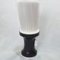New Girls Travel Accessory Folding Hair Brush With Mirror Pocket Size Comb Black