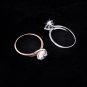 Fashion Women's 925  Silver Plated Crystal Ring Rhinestones Gift C0005