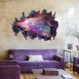 Big 3D Wall Sticker Princess Castle Decals Vinyl Mural Princess Room Wall Decor