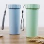 600ml Unbreakable Water Bottle Portable Sports Hiking Outdoor Bottle Plastic Cup