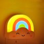 Fancy Flower LED Avatar Night light Bed Sensor Lamp Romantic Ambient USPlug
