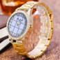 2017 New Fashion Simple Creative  PU Leather Quartz Business Wrist Watch