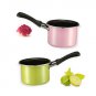 Non-stick Heating Pot Carbon Steel Coating Mini Chocolate Milk Sauces Pan Picnic