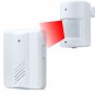 Wireless Infrared Alarm Monitor Sensor Detector Entry Doorbell Alarm Transmitter