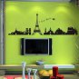Flowers and Plants Ink Painting Removable Wall Sticker Art Vinyl Home Room Decor