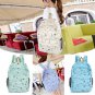 Vintage Women's Canvas Travel Rucksack Hobo School Bag Satchel Bookbags Backpack