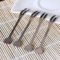 Exquisite Coffee Spoon Stainless Steel Tea Spoon Ice Cream Spoons Cherry Cute