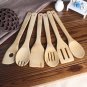 Healthy Wooden Kitchen Cooking Utensils Set Tools Spatula Spoon Turner
