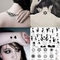 New Design Metallic Flash Temporary Tattoos Stickers Temporary Body Art Tatoo