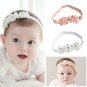 Kids Girls Headband Toddler Bow Flower Elastic Hair Band Accessories Headwear