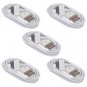 Braided Aluminium Alloy Magnetic Lightning USB Charger Charging Cable For Iphone