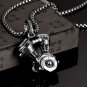 4mm Scorpion Unisex Silver Stainless Steel Chain Necklace Pendant Link Jewelry