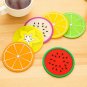 Soft Wood Slices Wooden Crafts Round Ornaments Coasters Tea Cup Holder 6pcs/Set